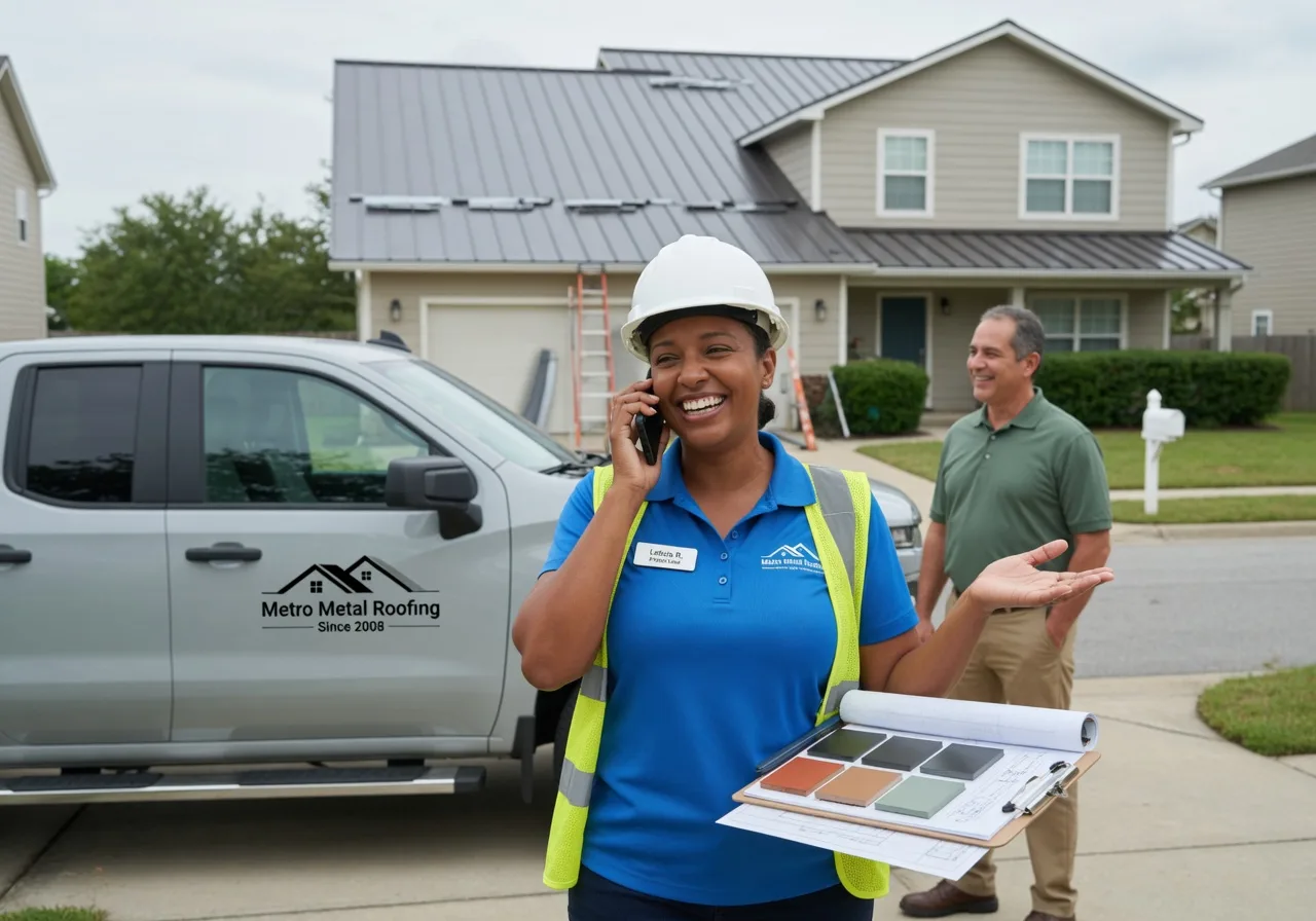 Storm Damage Metal Roof Repair in Fogelsville, PA